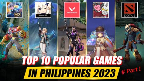 top 10 online games in the philippines|TOP 10 MOST POPULAR ONLINE GAMES IN THE .